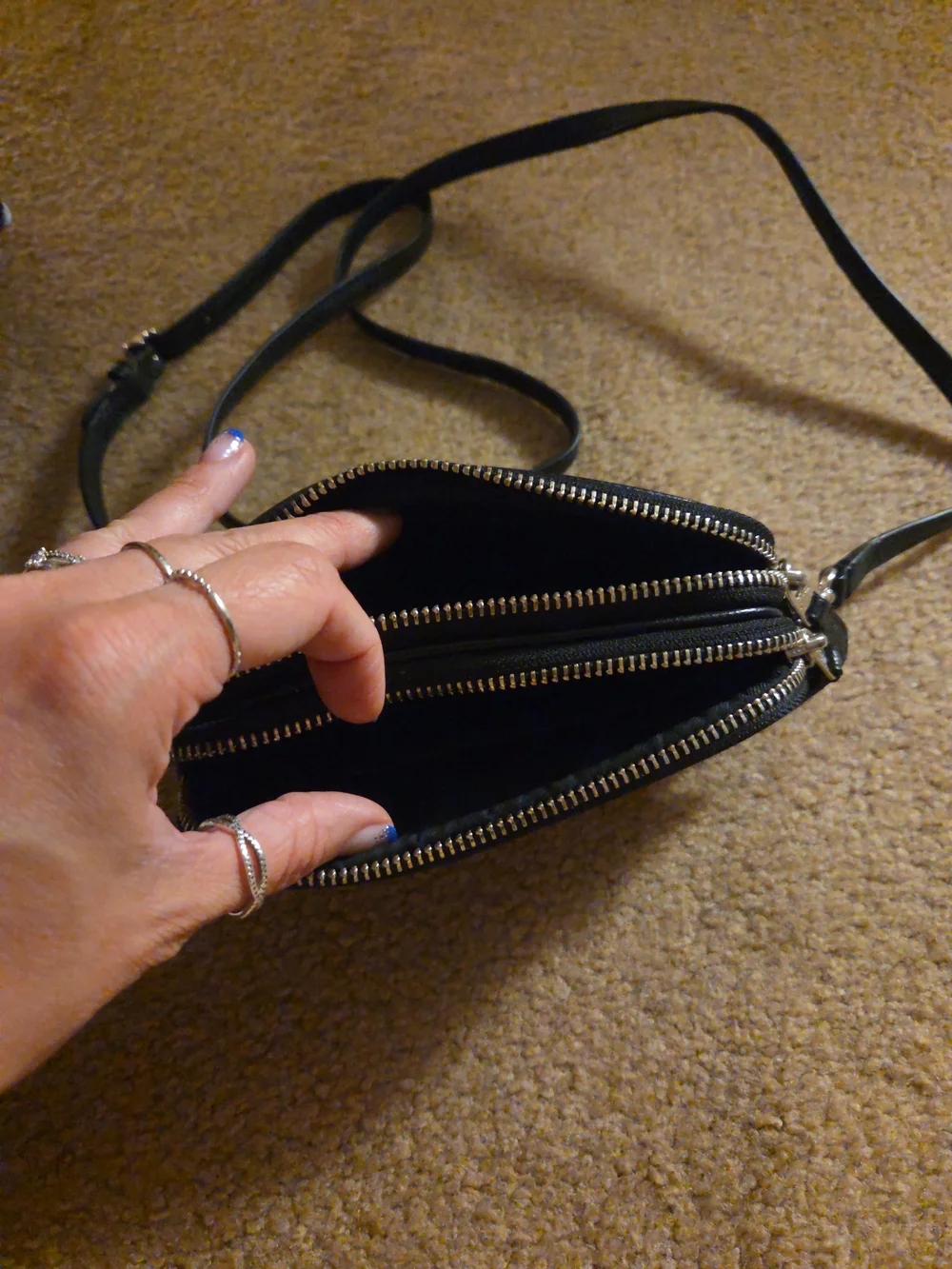 Coach compact crossbody